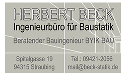 Logo Herbert Beck - Ingenieurbüro für Baustatik